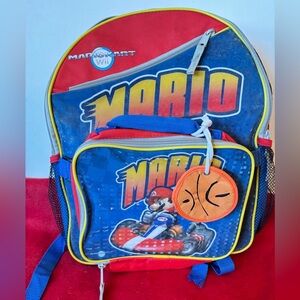 Super mario bros 17” Backpack
Color:blue